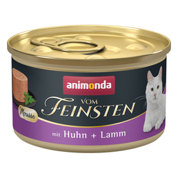 animonda vom Feinsten Mousse mit Huhn + Lamm