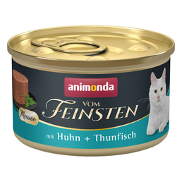 animonda vom Feinsten Mousse mit Huhn + Thunfisch