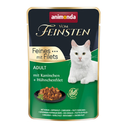 animonda vom Feinsten Adult mit Kaninchen + Hühnchenfilet