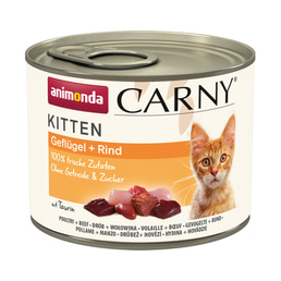 animonda Carny Kitten Geflügel + Rind