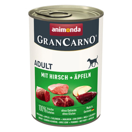 animonda GranCarno Adult mit Hirsch und Äpfeln