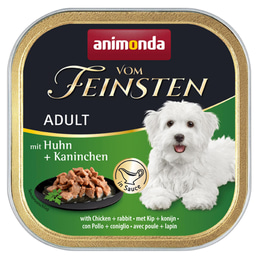 animonda vom Feinsten Adult Huhn &amp; Kaninchen in Sauce