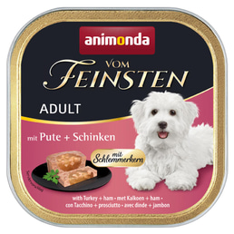 animonda vom Feinsten Adult Schlemmerkern Pute + Schinken