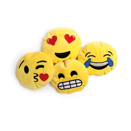 Aumüller Katzenspielkissen Emojis, 2er Set