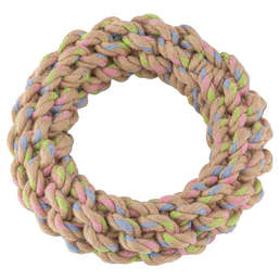 Beco Pets Hundespielzeug Hanf Ring  Ø 17 cm