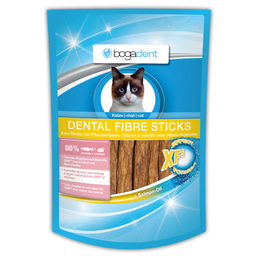 bogadent DENTAL FIBRE STICKS Lachs Katze