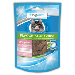 bogadent PLAQUE-STOP CHIPS FISH Katze