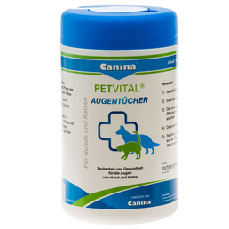 Canina PETVITAL Augentücher 120 Stück