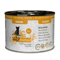 catz finefood Senior No.07 Rind &amp; Kalb