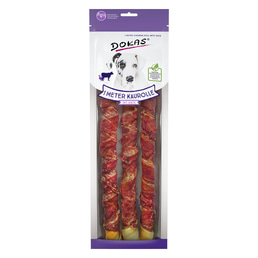 Dokas 1 Meter Kaurolle mit Ente (Rinderhaut)