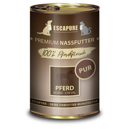 ESCAPURE Nassfutter Pferd PUR