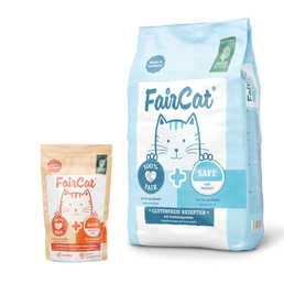 FairCat Safe 7,5kg + FairCat Happy 6x85g gratis