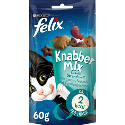 FELIX KnabberMix Strandspaß Katzensnack bunter Mix