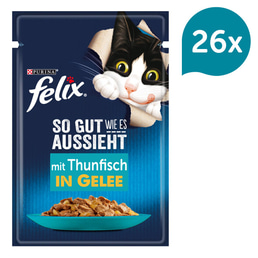 FELIX So gut wie es aussieht in Gelee mit Thunfisch