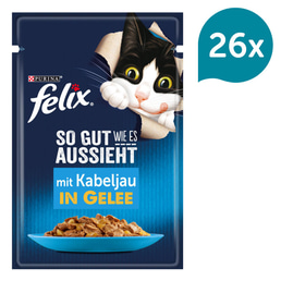 FELIX So gut wie es aussieht in Gelee mit Kabeljau