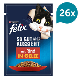 FELIX So gut wie es aussieht in Gelee mit Rind