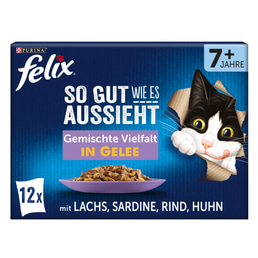 FELIX So gut wie es aussieht in Gelee Senior Gemischte Vielfalt 12x85g