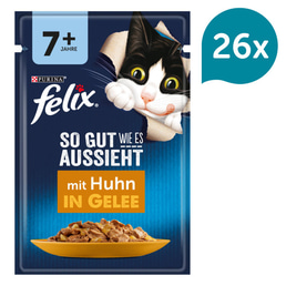 FELIX So gut wie es aussieht in Gelee Senior mit Huhn