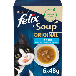 FELIX Soup Geschmacksvielfalt aus dem Wasser mit Kabeljau, Thunfisch und Scholle