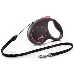 flexi Black Design Seilleine pink S 5m