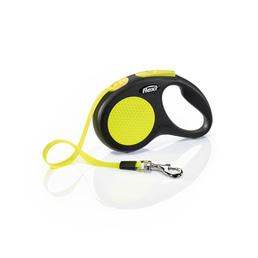 flexi New NEON Gurtleine 5m schwarz