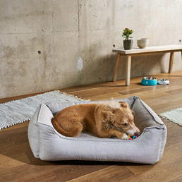 furrysoul Hundebett Tilda grau
