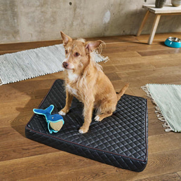 furrysoul orthopädisches Hundekissen Juana schwarz
