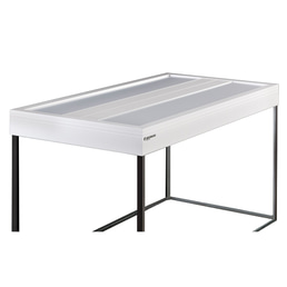 Giesemann Aquariumabdeckung SPHERA LED silber eloxiert inkl. Pulzar LED