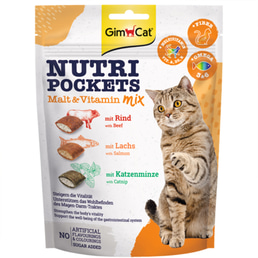 GimCat Nutri Pockets Malt&amp;Vitamin Mix