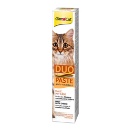 GimCat DUO Paste Anti-Hairball Malz mit Käse 50g