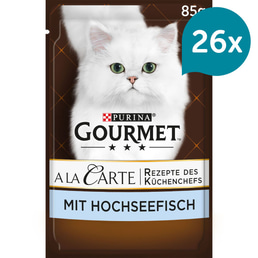 GOURMET A la Carte Hochseefisch, Reis &amp; Gemüse