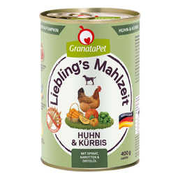 GranataPet Liebling’s Mahlzeit Huhn und Kürbis