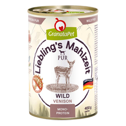 GranataPet Liebling’s Mahlzeit Wild PUR