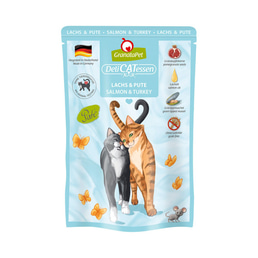 GranataPet Katze - Delicatessen Pouch Lachs &amp; Pute