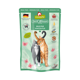 GranataPet Katze - Delicatessen Pouch Wild PUR