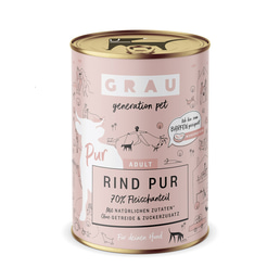 GRAU Hund Adult Rind Pur