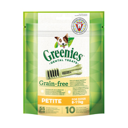 Greenies Grain Free Petite Zahnpflegesnacks für Hunde von 8-11kg