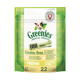 Greenies Grain Free Teenie Zahnpflegesnacks für Hunde von 2-7kg - 170g