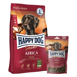 Happy Dog Supreme Sensible Africa 12,5kg + SoftSnack Africa 100g