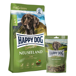 Happy Dog Supreme Sensible Neuseeland 12,5kg + SoftSnack Neuseeland 100g