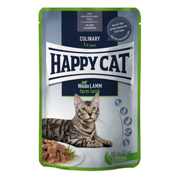 Happy Cat Tray Culinary Meat in Sauce Weide Lamm