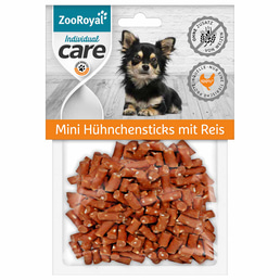 ZooRoyal Individual care Mini Hühnchensticks mit Reis