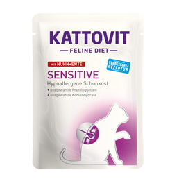 Kattovit Sensitive Huhn + Ente