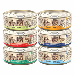 Kitty's Farm Probierpaket, 6x80g
