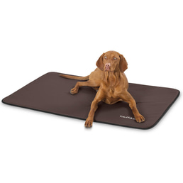 Knuffelwuff Leder Hundematte Cheyenne Braun