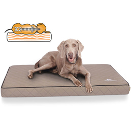 Knuffelwuff orthopädische Hundematte Juna grau