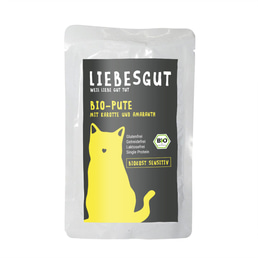 Liebesgut Bio Sensitiv Pute mit Karotte und Amaranth