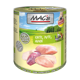 MAC's Cat Fleischmenü Ente, Pute und Huhn