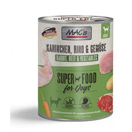 MAC's Dog Kaninchen, Rind und Gemüse