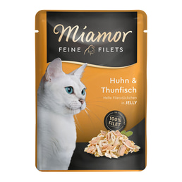 Miamor Feine Filets Huhn und Thunfisch im Frischebeutel